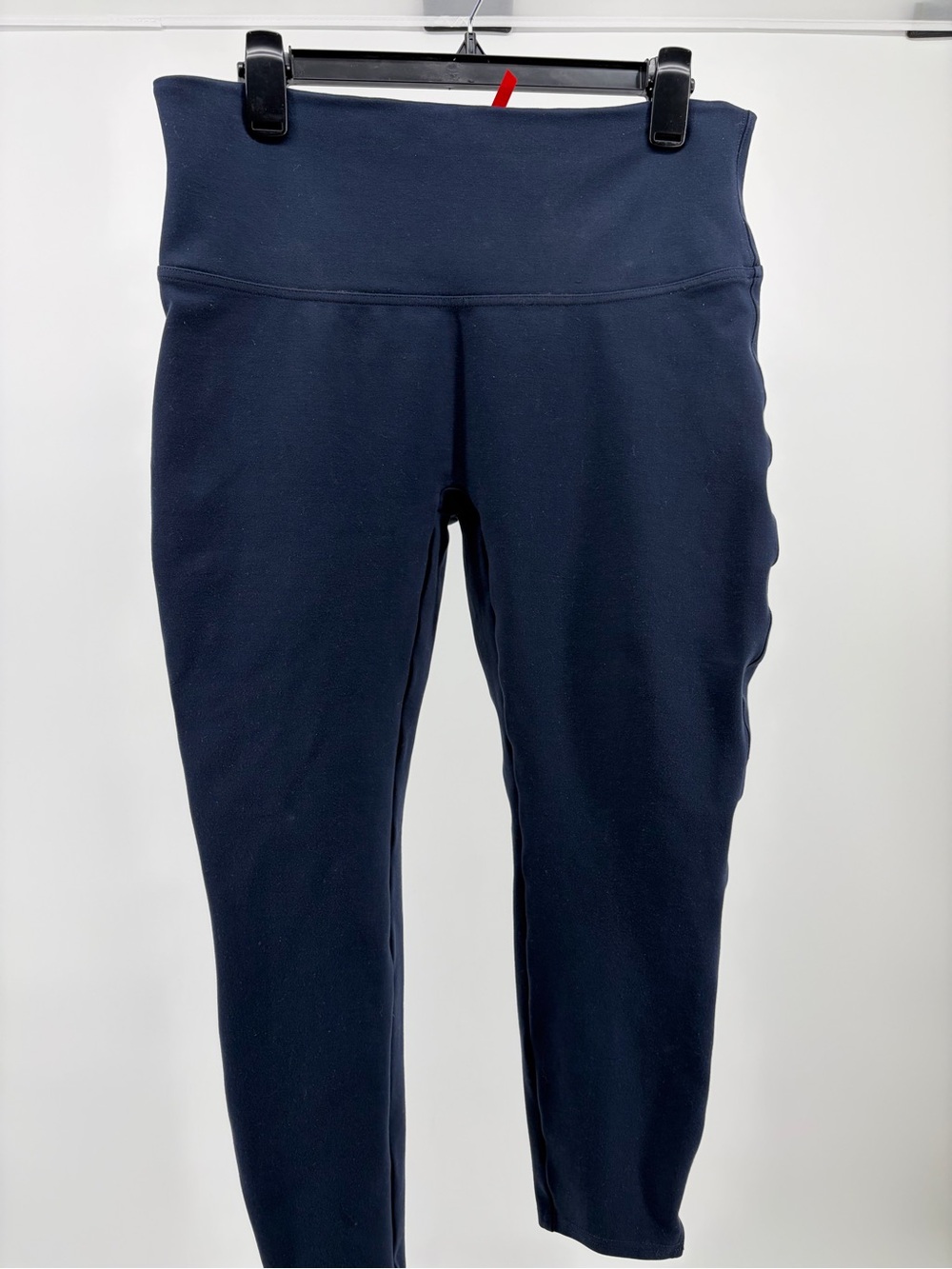 Spanx Ready to Wow Leggings/Pull On Capri, Navy, Inseam 22" Women Size X-Large